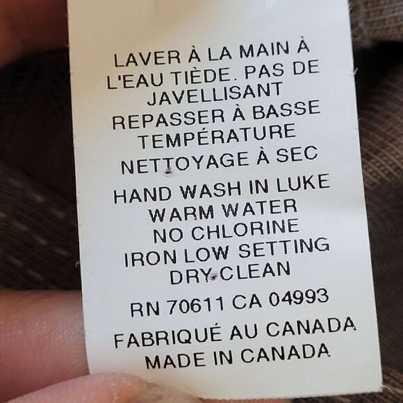 Vex Trouser Pants 42 Gray Lightweight High-Rise Wide Flowy Contrast Stitching - Picture 8 of 10